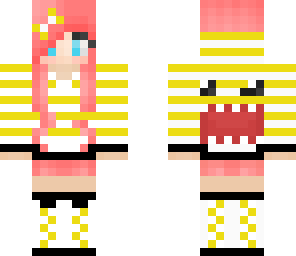 yellow cute domo girl