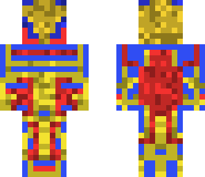 alien aztec robot