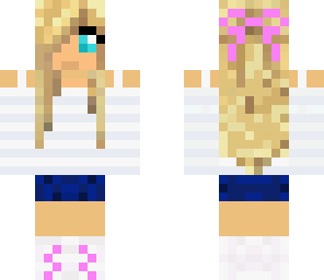 dj girl with bow
