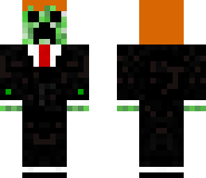 creeper with orange hair