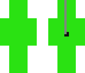 green morph suit