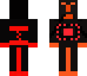 black and red dude