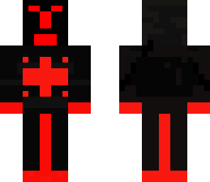 black and red guy