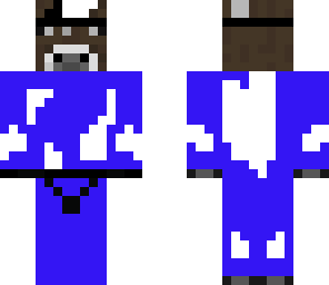 blue ninja cow