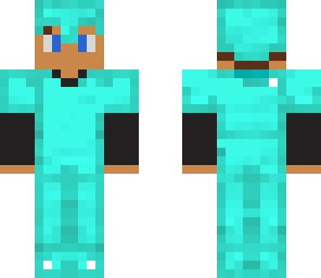 fake diamond armor guy