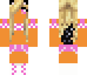 sporty pink gal