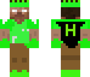 emerald herobrine king
