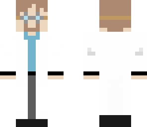scientist with goggles