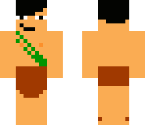 my skin turned into tarzan's skin
