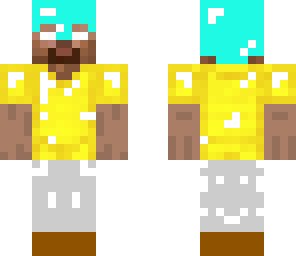 mixed armor on herobrine