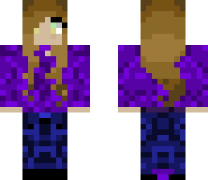 purple girl