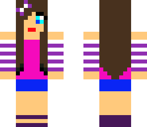 new girl awesome skin