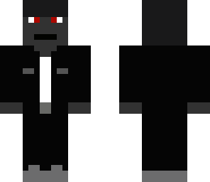 manti9's minecraft horror skin