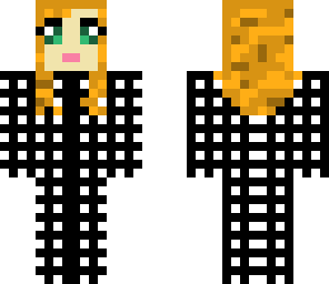 check pattern girl