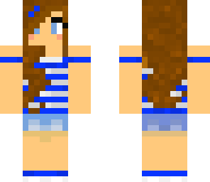 blue summer girl
