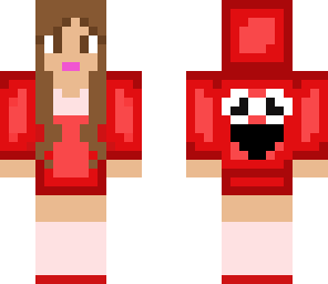 girl with elmosweater
