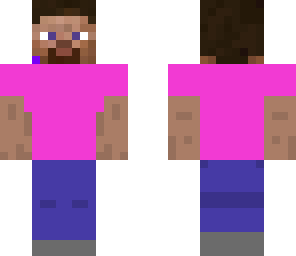 pink shirt steve