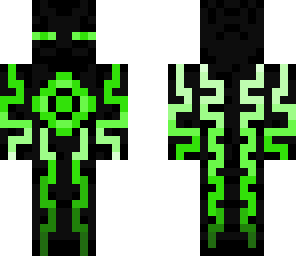 enderman 2 green serie