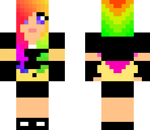 awesome rainbow girl
