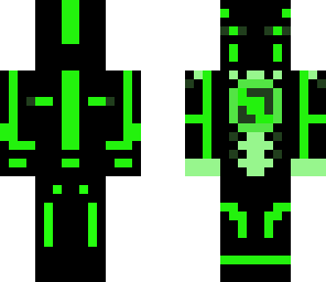 enderman 3 green serie
