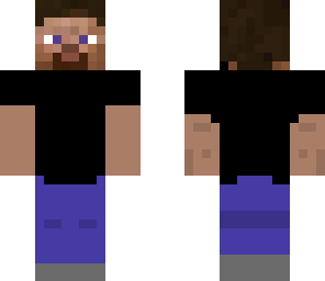 black shirt steve
