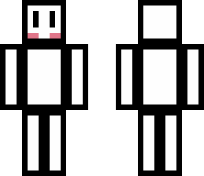 blushing stick figure guy