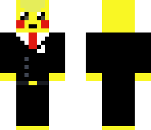 pikachu in a suit