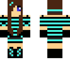 striped girl 