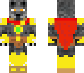 golden spartan wolf with no helm