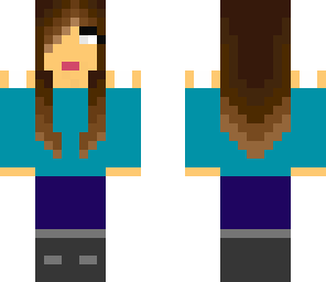 girl herobrine