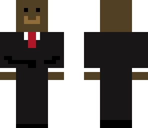 ted in a suit