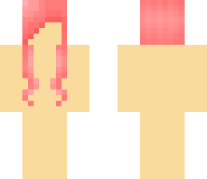 pink hair template