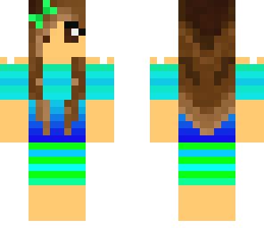 stripey girl