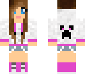 creeper girl purple