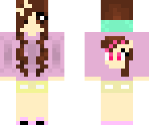 girl in pony hoodie