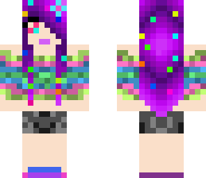 rainbow girl