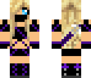 purple ninja girl