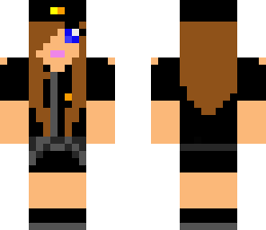 cop girl brunette improved from original