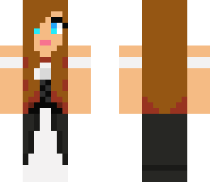 cute villager girl brunette