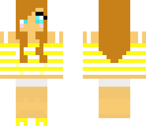 yellow cute girl
