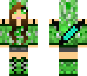 creeper girl edit