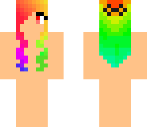rainbow hair base