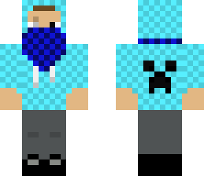teenager blue