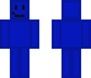 blue cube