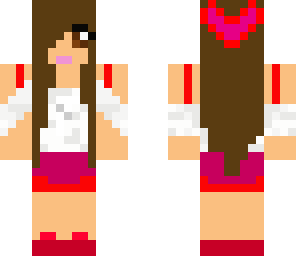 valentines babe with long hair