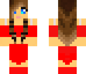 red dress girl
