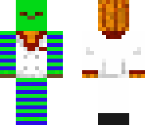 green and blue robber
