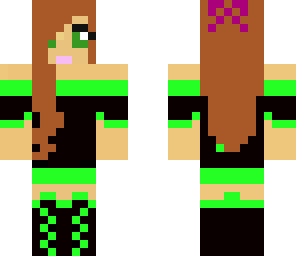 green girl