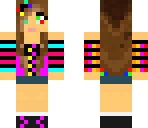 neon party girl