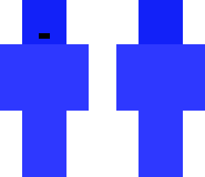 blue man